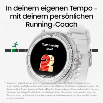 Samsung Galaxy Watch8 Classic Smartwatch, Fitness-Uhr und Fitness Tracker, Hybrid Band und Wearable Display, Drehbare Lünette, 64 GB Speicher, 46 mm, Bluetooth, Black, 3 Jahre Herstellergarantie - 7
