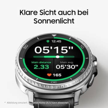 Samsung Galaxy Watch8 Classic Smartwatch, Fitness-Uhr und Fitness Tracker, Hybrid Band und Wearable Display, Drehbare Lünette, 64 GB Speicher, 46 mm, Bluetooth, Black, 3 Jahre Herstellergarantie - 9