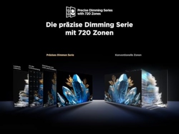 TCL 55Q7C QLED Mini LED Fernseher, 55 Zoll, 4K HDR Premium, Dolby Vision IQ & Atmos, Smart TV mit Google TV, Bang & Olufsen 6.2.2 Sound, 144Hz VRR, AMD FreeSync Premium Pro, HDMI 2.1, AirPlay 2, Alexa - 6