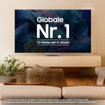 Samsung The Frame LS03F 4K QLED 55 Zoll (138 cm) UHD Fernseher, Modern Frame Design, NQ4 AI Gen2 Prozessor, Art Mode, Artful Picture Quality, One Connect Kabel, Samsung Vision AI Smart TV - 13