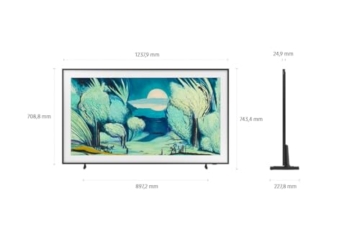 Samsung The Frame LS03F 4K QLED 55 Zoll (138 cm) UHD Fernseher, Modern Frame Design, NQ4 AI Gen2 Prozessor, Art Mode, Artful Picture Quality, One Connect Kabel, Samsung Vision AI Smart TV - 6