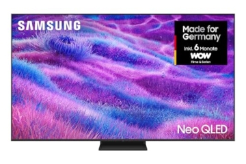 Samsung Neo QLED 4K QN80F 55 Zoll (138 cm) Mini LED, UHD Fernseher, NQ4 AI Gen2 Prozessor, Quantum Matrix Technology Core, 4K Upscaling, Dolby Atmos, Knox Security, Samsung Vision AI Smart TV (2025) - 1