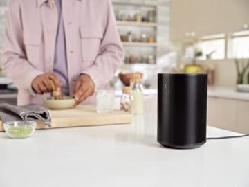 Sonos Era 100 | Smart Speaker mit WLAN, Bluetooth, kompatibel mit Amazon Alexa - Schwarz - 8