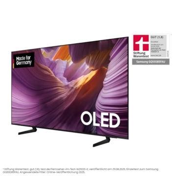 Samsung OLED 4K S85F 55 Zoll (138 cm) UHD Fernseher, NQ4 AI Gen2 Prozessor,4K Upscaling, OLED HDR, Farben Pantone validiert, Dolby Atmos, Gaming-Hub, Knox Security, Samsung Vision AI Smart TV - 3
