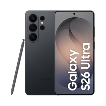 Samsung Galaxy S26 Ultra AI Smartphone mit Galaxy AI, Handy ohne Vertrag, Android, Privacy Display, 12 GB RAM, 512 GB Speicher, 200 MP, Black, 3 Jahre Herstellergarantie [Exklusiv auf Amazon] - 1