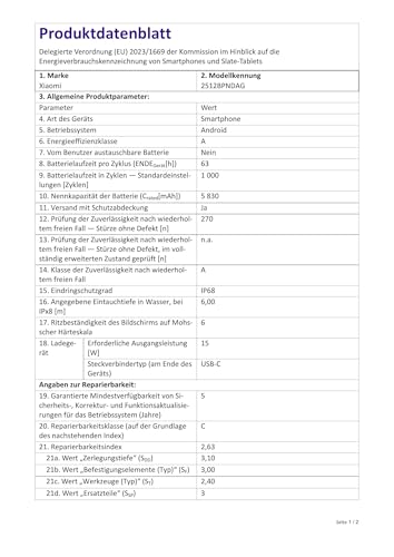 XIAOMI 17 Ultra Smartphone 16+512 GB, Leica 200 MP Teleobjektiv (75–100 mm), Leica APO Optik, LOFIC HDR Technologie, HyperAI, Schwarz, 3 Jahre Garantie - 17