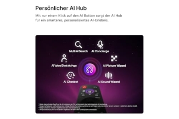 LG OLED55B68LA TV 55 Zoll (139 cm) 4K OLED AI TV (α8 Gen3 4K AI Prozessor, webOS 26, 120Hz (VRR bis zu 120Hz)) [Modelljahr 2026] [Energieklasse F] - 6