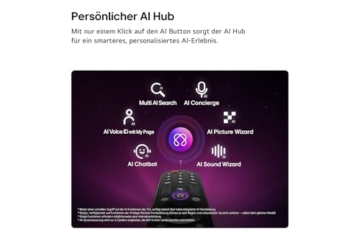 LG OLED65C6ELB TV 65 Zoll (165 cm) 4K OLED evo AI TV (α11 Gen3 4K AI Prozessor, webOS 26, 120Hz (VRR bis zu 165Hz)) [Modelljahr 2026] [Energieklasse F] - 7