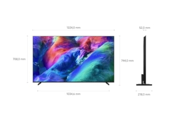 Samsung Micro RGB R85H 4K 55 Zoll (138 cm), UHD Fernseher, Micro RGB HDR+ & AI Engine für realitätsnahe Farben, Dolby Atmos, Gaming Hub, Motion Xcelerator 144Hz, AI Companion für Fragen, Smart TV - 5