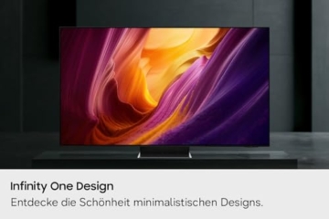 Samsung OLED S95H 4K 65 Zoll (163 cm), UHD Fernseher, Antireflexion mit Glare Free, OLED HDR pro, Ultimate Gaming Pack (NVIDIA G-SYNC & AMD FreeSync Pro) mit 165Hz, HDMI 2.1, Dolby Atmos, Smart AI TV - 8